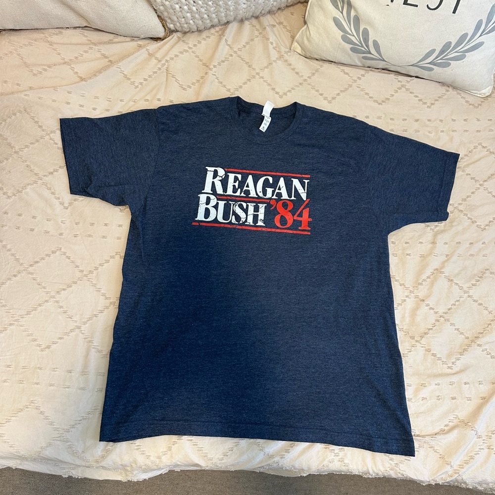 Reagan Bush 84 Navy T-Shirt